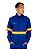 Camisa NR10 Eletricista Faixa Laranja - Risco 2 - AntiChamas - Royal - Imagem 1