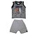 CONJUNTO REGATA ESTAMPADA E BERMUDA EM MOLETINHO - CORES SORTIDAS TERRA KIDS - Imagem 4