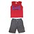 CONJUNTO REGATA ESTAMPADA E BERMUDA EM MOLETINHO - CORES SORTIDAS TERRA KIDS - Imagem 2