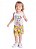 CONJUNTO INFANTIL MENINA REGATA COOL SUMMER BRANDILI - Imagem 1