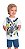 CONJUNTO INFANTIL MENINO COM ESTAMPA DE SURF BRANDILI - Imagem 1