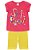 CONJUNTO INFANTIL MENINA MANGA CURTA ESTAMPADO VAMOS COLORIR BRANDILI - Imagem 3