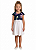 VESTIDO INFANTIL MENINA CONCHAS LOVELY OCEAN BRANDILI MUNDI - Imagem 4