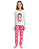 PIJAMA MEIA MALHA STAR GIRL - KYLY - Imagem 1