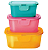 KIT 03 POTES TAMPAS FIXAS - Imagem 1