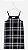 VESTIDO INFANTIL XADREZ PRETO E BEGE FUZARKA - Imagem 1