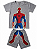 PIJAMA BRILHA NO ESCURO PERSONAGENS - HOMEM ARANHA - Imagem 2