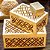 CAIXA PORTA JOIAS DESIGN ARABESCO BEGE 15X10X7 - Imagem 2
