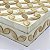 CAIXA EM MADEIRA EM MADREPÉROLA DESIGN FOLHAS 20x20x5cm - Imagem 3