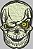 Patch Caveira 10x07 cm - Imagem 1