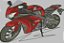 Patch Moto CBR Honda 14x20 cm - Imagem 1