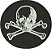 Patch Caveira 07x07cm - Imagem 1