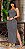 Vestido longo listrado - Imagem 1