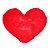 Almofada Coração Vermelho com Bordado Eu Te Amo Fofo G 55cm - Imagem 1