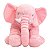 Elefante 80cm Soft - Rosa - Imagem 1