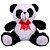 Urso Panda Sentado 36cm - Imagem 1