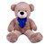 Urso Teddy Grande 1,40- Avela - Imagem 1