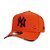 Boné New Era 940 Aba Curva Destroyed New York Yankees - Strapback - Imagem 1