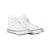 Tênis Converse CK00040001 Chuck Taylor All Star Hi Infantil - Branco - Imagem 2