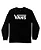 Camiseta Vans Classic Ls Boys - Preto - Imagem 2