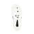 Chinelo Oakley Rest II - Preto/Branco - Imagem 3