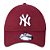Boné 9TWENTY MLB New York Yankees Aba Curva Vinho - Imagem 2