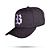 Bone BLCK Snapback Wings Holografic Prata - Preto - Imagem 2
