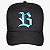 Bone BLCK Snapback Wings Holografic Azul - Preto - Imagem 1