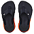 Chinelo Kenner Rakka Kids - Preto/Laranja - Imagem 2