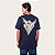 Tshirt MCD Regular Anja Pipa Caveira - Azul - Imagem 1