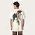 Tshirt MCD Regular Anjo Apocalipse - Bege - Imagem 1
