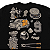 Tshirt Thug Nine Mess - Preto - Imagem 4