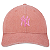 Boné 9TWENTY MLB New York Yankees Denin - Rosa - Imagem 3