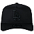 Boné 9FORTY A-Frame MLB Los Angeles Dodgers Back to Black  - Preto - Imagem 1