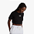 Tshirt Vans Cropped Flying V Crew Feminina - Preto - Imagem 1