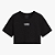 Tshirt Vans Cropped Flying V Crew Feminina - Preto - Imagem 3