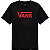 Tshirt Vans Classic - Preto/Vermelho - Imagem 1