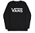 Moletom Vans Careca Classic Crew Big Logo - Preto - Imagem 1