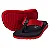 Chinelo Kenner Kivah - Preto/Vermelho - Imagem 1