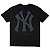 Tshirt New Era Regular MLB New York Yankees Back to Black - Preto - Imagem 2