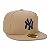 Boné 59FIFTY Aba Reta MLB New York Yankees - Bege - Imagem 3