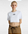 Tshirt Vans Cropped V Crew Feminino - Branco - Imagem 1
