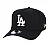 Boné 9FORTY A-Frame Snapback MLB Los Angeles Dodgers Aba Curva - Preto - Imagem 1