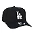 Boné 9FORTY A-Frame Snapback MLB Los Angeles Dodgers Aba Curva - Preto - Imagem 3