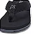 Chinelo Kenner Kivah Nylon - Preto - Imagem 3