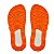 Chinelo Kenner Rakka Ultra Force - Preto/Laranja/Branco - Imagem 4