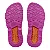 Chinelo Kenner Rakka - Branco/Rosa/Vermelho - Imagem 4