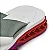 Chinelo Kenner Rakka - Branco/Rosa/Vermelho - Imagem 5