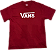 Camiseta Vans Classic - Vermelho - Imagem 1