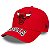 Boné 9FORTY A-FRAME SNAPBACK Chicago Bulls NBA - Vermelho - Imagem 1